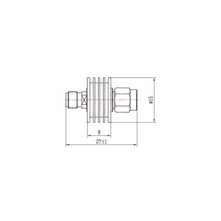HS-XXdB 5W Fixed Attenuator With SMA Type (8G)_Web2